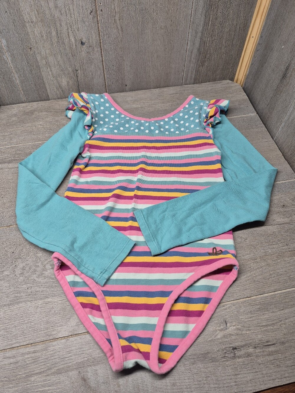 Matilda Jane Moments With You Dance Off Leotard (Girls Size 8)